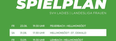 SVH Ladies Spielplan 2024